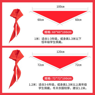 晨光 ASC993P9 国标涤纶透气速干 1米2 红领巾