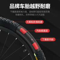 凤凰山地自行车男士女士成人铝合金禧玛诺变速减震城市通勤山地车 灰色/十刀【镁合金一体车圈】 26英寸【身高160-180左右】 24速禧玛诺/碳钢架