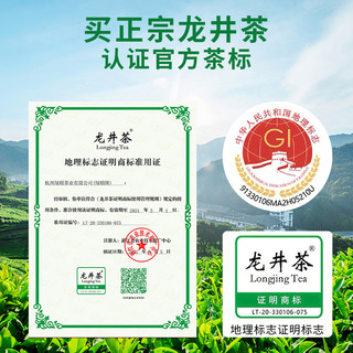 江萃龙井茶特级250g2024年明前礼袋装新茶叶礼盒绿茶年货礼盒 【自饮好茶】明前龙井礼袋装