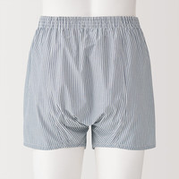 MUJI/無印良品 纯棉 男士平角内裤