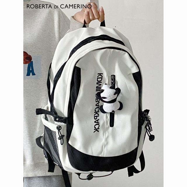 诺贝达 Roberta di Camerino 女大容量工装风双肩包