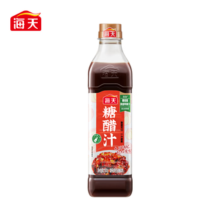 海天糖醋汁 580g 糖醋排骨红烧肉调料 一汁成菜炒菜酱汁调味料调味品 