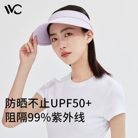 VVC遮阳帽女防晒帽防紫外线夏季太阳帽户外海边运动空顶帽子