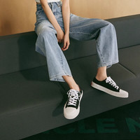 ARTICLE NO.【刘耀文同款】经典复古帆布鞋硫化鞋街头潮流鞋男女同款 黑色 45