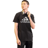 阿迪达斯 （adidas）男子透气舒适圆领休闲运动短袖T恤 码