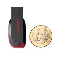 SomnAmbulist快速投标u盘招投标用小容量标书usb2.0闪存盘可约定刻字logo优盘 SOM侧边黑红-4GB