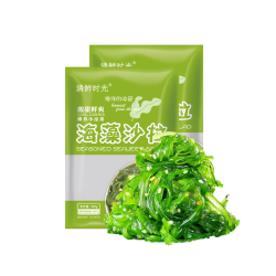 清鲜时光 酸甜味裙带菜 400g*2袋 即食海藻沙拉