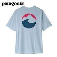 巴塔哥尼亚（Patagonia）男士休闲C1多功能 圆领速干短袖T恤 Cap Cool 45235 AIFL XS