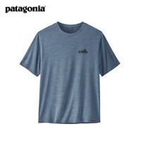 巴塔哥尼亚（Patagonia）男士休闲C1多功能 圆领速干短袖T恤 Cap Cool 45235 SKUX XS