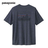 巴塔哥尼亚（Patagonia）男士休闲C1多功能 圆领速干短袖T恤 Cap Cool 45235 SKYX S