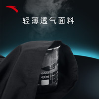 安踏速干|运动短裤男夏季冰丝凉感五分梭织跑步训练夜跑外穿裤子 (速干-)黑色条纹裤-1 L