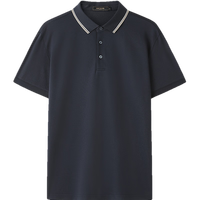 YOUNGOR/雅戈尔 桑蚕丝混纺面料 男士短袖POLO衫