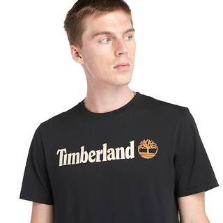 TIMBERLAND/添柏岚男士短袖T恤25夏季纯棉圆领户外休闲打底衫 S TB0A43V5-卡其