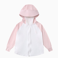 C&A女童防晒衣夏季薄款外套2025儿童防晒服冰丝男大童 白色 140