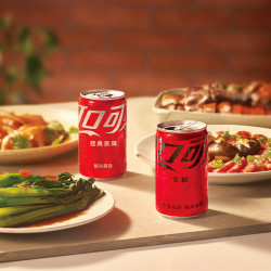 可口可乐 碳酸饮料mini经典270ml*24罐整箱汽水原味