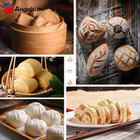 安琪酵母低糖干酵母粉 家用做馒头包子即发酵母面包发酵粉 耐高糖酵母5克*20袋 享蒸布