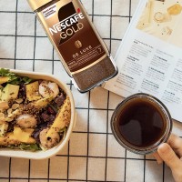 雀巢咖啡Gold金牌咖啡200g冻干速溶即溶无蔗糖美式nescafe黑咖啡