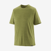 PATAGONIA男士Cap Cool Shirt 户外C1速干短袖T恤透气巴塔哥尼亚45215 BKGX绿色 XS