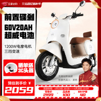 五星钻豹 G3 电动摩托车 大功率长续航 60V20A