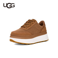 UGG 夏季新款女士时尚潮流舒适系带低帮圆头厚底轻便休闲鞋1170556