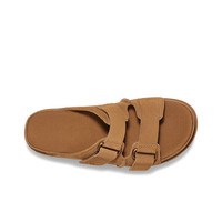 UGG夏季女士时尚舒适纯色厚底露趾可调式束带休闲凉拖鞋 1155458 SAN | 沙色 40