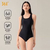 361°泳衣女款2025年游泳馆连体三角竞速运动训练泳装 套装三【 泳衣+泳帽+泳镜】 3XL （体重65kg-70kg）