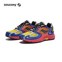 索康尼(SAUCONY)索康尼GRID JAZZ 9联名复古跑鞋男情侣复古运动休闲鞋女 蓝黄红 40