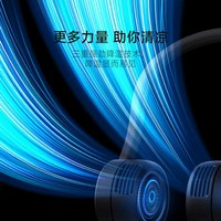 素乐质造 挂脖风扇小型随身便携式三档风力USB风扇F7