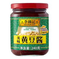 李锦记 LEE KUM KEE香辣酱205g家用调味海鲜酱凉拌菜烧烤火锅蘸酱蒜蓉辣椒酱 原味黄豆酱240g