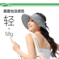 蕉下 Beneunder防晒帽女遮阳帽太阳帽防紫外线轻便遮脸轻全遮光空顶渔夫帽