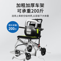 初邦铝合金轮椅老人轻便可折叠减震手推车便携式旅行家用医用CB-FY8P