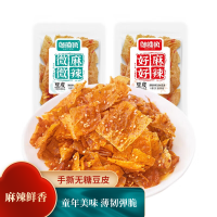 邬辣妈 散称麻辣豆皮 好麻好辣(10包) 200g
