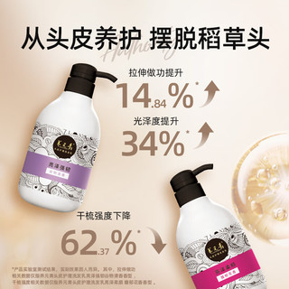  养元青 去屑止痒控油 洗发水护发素套装  425ml