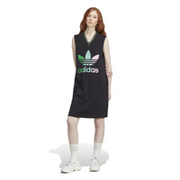 阿迪达斯 adidas女子V NECK DRESS无袖连衣裙