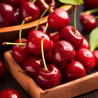 鲜山东大樱桃礼盒装 现摘新鲜时令水果整箱酸甜多汁国产车厘子 4.5斤(净重) 【带箱5斤】80%选择 甄选大果【26-30mm】
