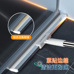 佳帮手 40cm刮水器魔术扫把卫生间地板扫水地刮浴室硅胶扫把刮水拖把 40cm加长 强效去污