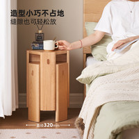 原始原素实木凳子家用换鞋凳化妆凳方凳可叠放餐桌凳子小板凳L713D 宽腿堆叠-整装两把 320*320*430mm