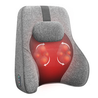 COMFIER 腰背部按摩靠垫多功能揉捏车载座椅办公室工位久坐护腰椎按摩神器