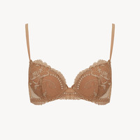 LA PERLA CFI004889 刺绣花朵蕾丝边奢华文胸