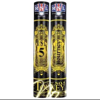 亚狮龙5号羽毛球RSL5号耐打飞行稳定12只训练比赛亚5鸭毛球五