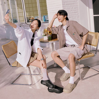 adidas OZWAVE CLOG稳定缓震回弹厚底老爹拖鞋新款阿迪达斯轻运动