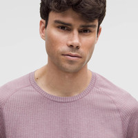 露露乐蒙lululemon丨Metal Vent Tech 男士运动长袖 T 恤 LM3FHKS 柔纱粉/薰衣草紫 XS