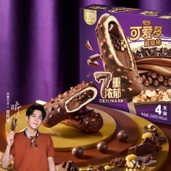 可爱多甜品_可爱多 超级棒7重浓郁巧克力口味冰淇淋74g*4支 冰淇淋 雪糕 七重巧巧超级棒74g*4支多少钱-什么值得买