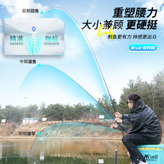 海龙王亲民版鱼竿大综合鱼竿手竿轻量超轻超硬综合高碳鲫鲤钓鱼竿