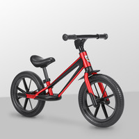 萌大圣减震儿童滑步车12寸 12寸 魔丽红