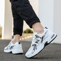  BOLUNE/新百伦2025休闲鞋时尚潮流百搭款 纽巴伦327藏蓝男 39M