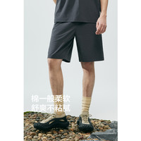 棉先生3系棉感吸湿速干休闲短裤男 夏季薄款弹力透气运动五分裤