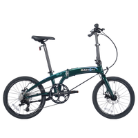 大行（DAHON）D9折叠自行车铝合金车架男女运动碟刹款折叠车ECA093