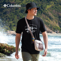 Columbia哥伦比亚户外25春夏男女时尚印花短袖运动T恤AE2959 021 修身版男女同款型 M (175/96A)