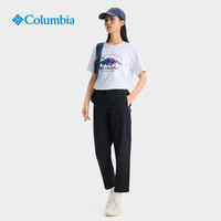 Columbia哥伦比亚户外25春夏男女时尚印花短袖运动T恤AE2959 109 修身版男女同款型 XL (185/104A)
